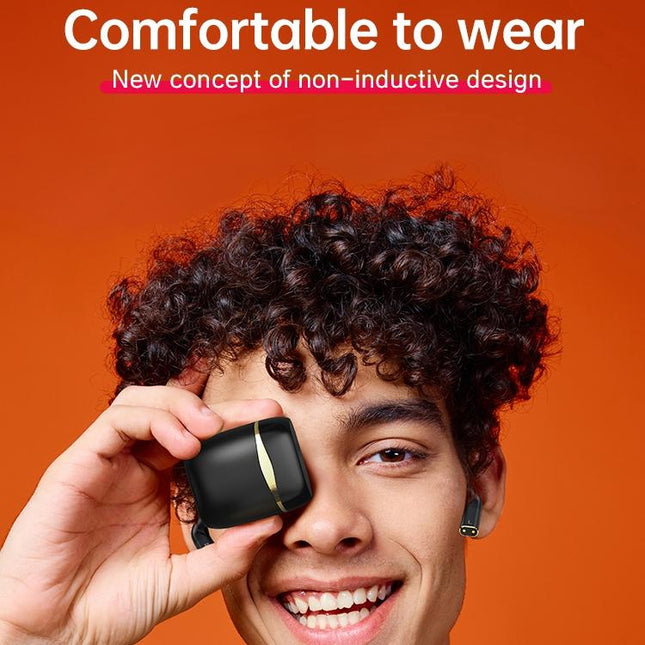Wireless Bluetooth 5.0 Earphones - J1 Pro - Black-1915196805415571461