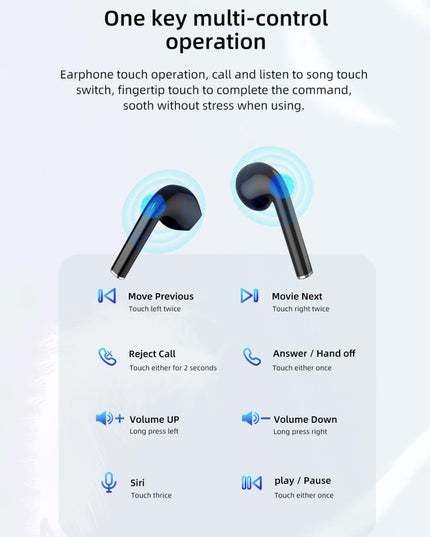 Wireless T28P Bluetooth V5.0 Tws Sports Headset With Led Display And Charging Case-1915196798759211014