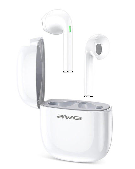 Wireless T28 Sports Tws Headset With Charging Case - White-1915196638666821639