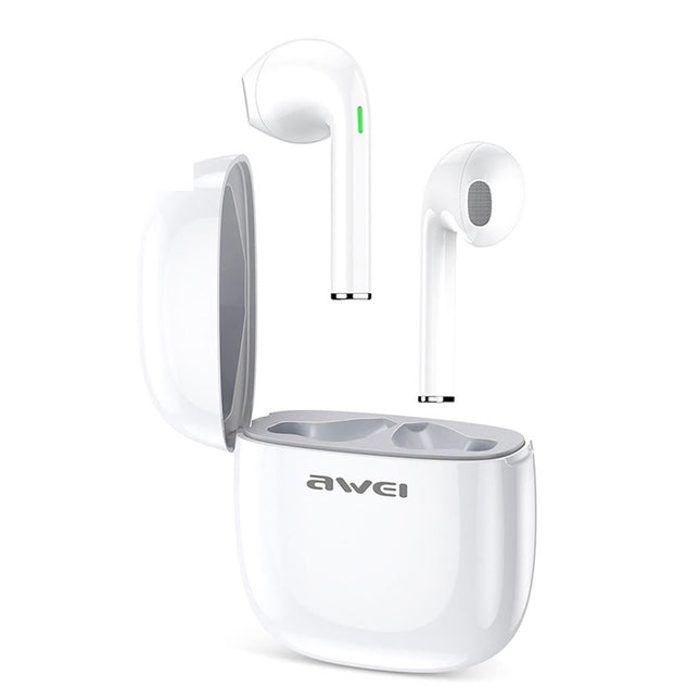 Wireless T28 Sports Tws Headset With Charging Case - White-1915196638666821639