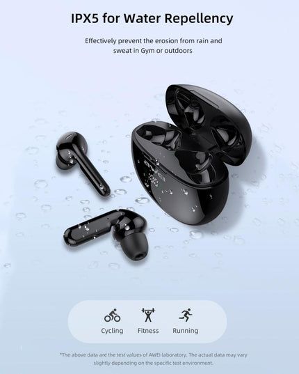 Wireless T15P Sports Headset With Led Display And Charging Case-1915196505233428482