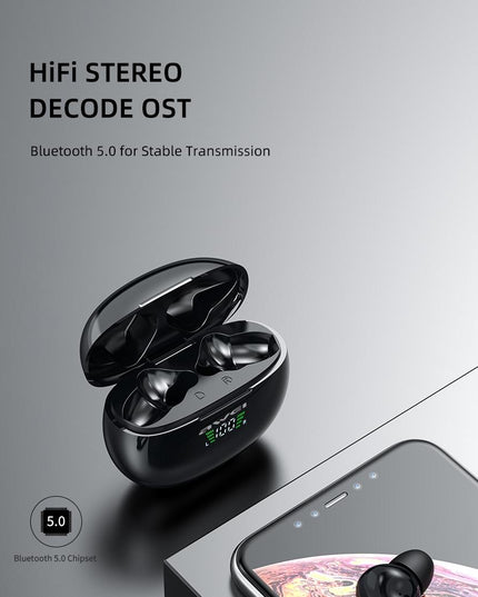 Wireless T15P Sports Headset With Led Display And Charging Case-1915196505233428484