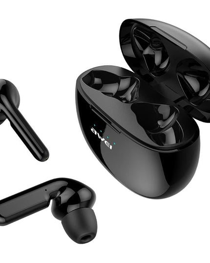 Wireless Sports Headset With Charging Case - T15 Tws Bluetooth V5.0 Black-1915196677946478593