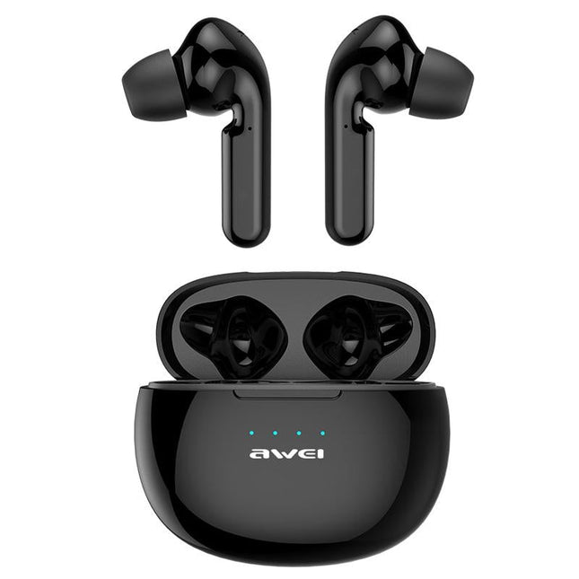 Wireless Sports Headset With Charging Case - T15 Tws Bluetooth V5.0 Black-1915196677946478600