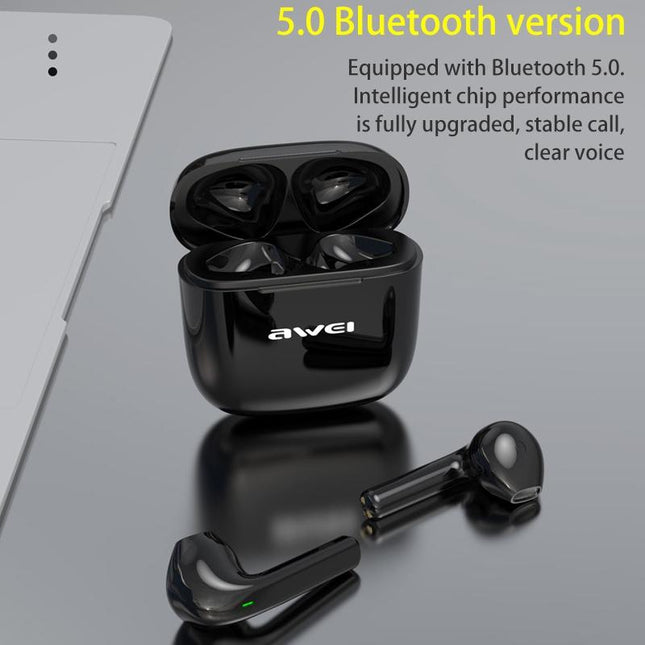 Wireless Sports Headset With Charging Case - T26 Tws Bluetooth V5.0 - Black-1915196703661756420