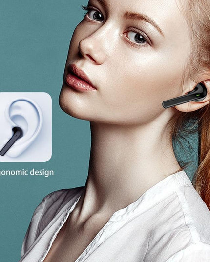 Wireless Sports Headset With Charging Case - T26 Tws Bluetooth V5.0 - Black-1915196703661756423