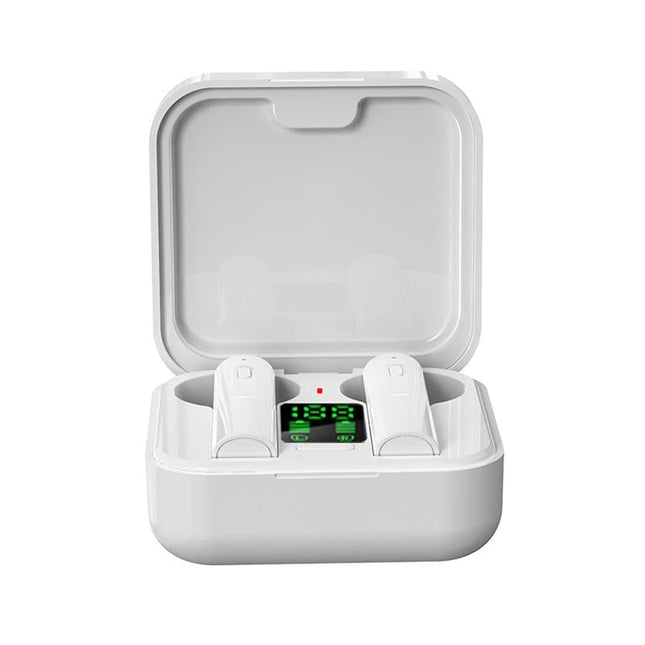 Mini Solar Sport Bluetooth Earphones With Charging Box-1915197682348068872