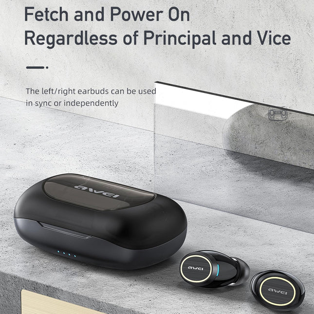 Wireless Active Noise Reduction Earphones - Black-1915196709240180742