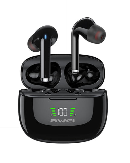 Wireless Anc Bluetooth Earphones - Black-1915196725233061888