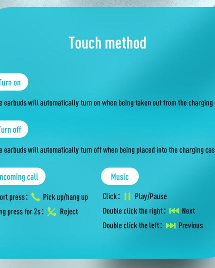 Mini Bluetooth Earphones With Magnetic Charging Box - Eb62-1915197059431010306