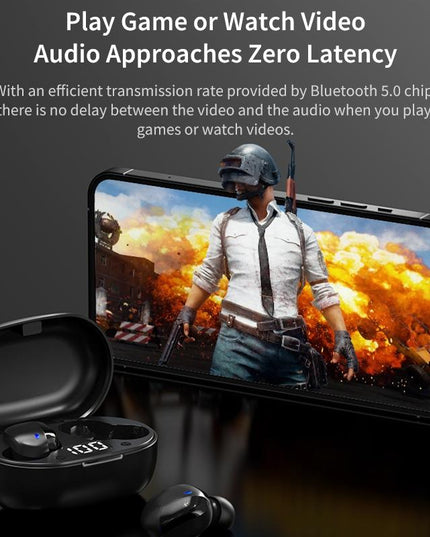 Mini Bluetooth Earphones With Magnetic Charging Box - Eb62-1915197059431010311