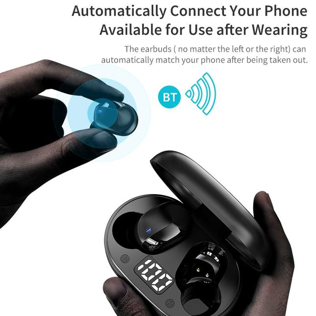 Mini Bluetooth Earphones With Magnetic Charging Box - Eb62-1915197059431010312