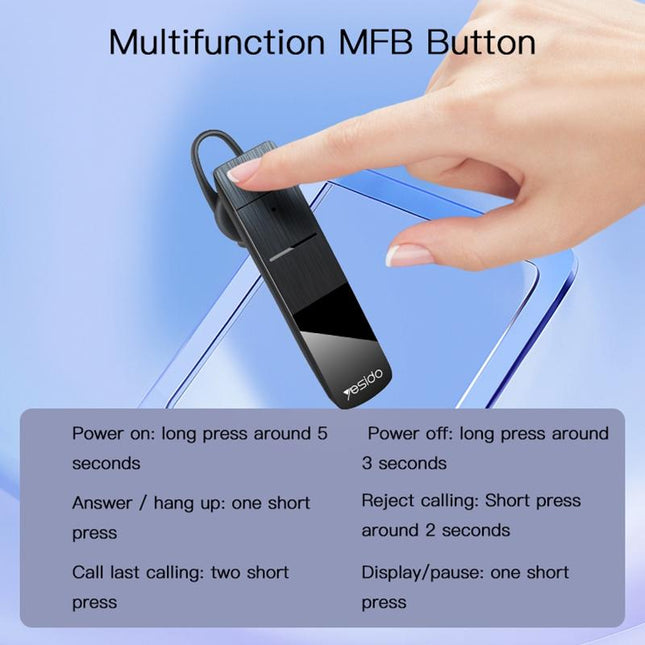 Unilateral Wireless Bluetooth Earphone For Business Use-1915197234182492165