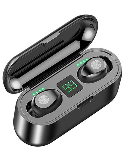 Wireless Bluetooth Headset With Touch Control And Charging Case - V5.0-1915198389801324545
