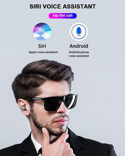 Wireless Bluetooth Headset With Touch Control And Charging Case - V5.0-1915198389801324553
