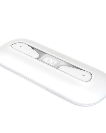Waterproof Bluetooth 5.0 Earphones With Charging Box - White Deer Series-1915197480841121793