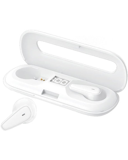 Waterproof Bluetooth 5.0 Earphones With Charging Box - White Deer Series-1915197480841121800