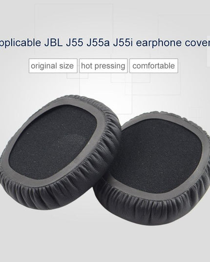 Soft Leather & Foam Earphone Covers For Jbl J55 Headphones - 2 Pack-1915196765620015108