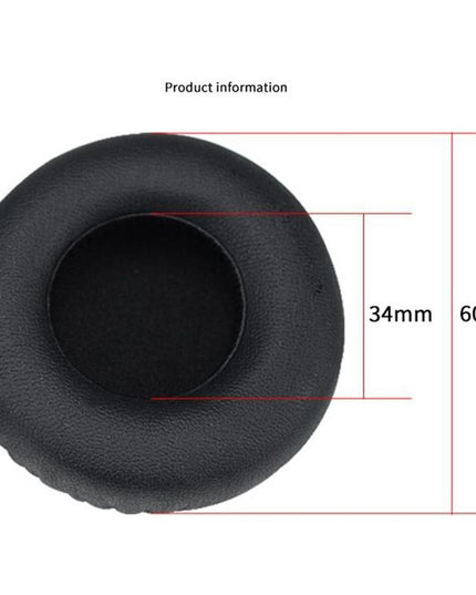 Jbl E30 Headphones Soft Earphone Covers - Imitation Leather & Foam Black Pair-1915196806464147459