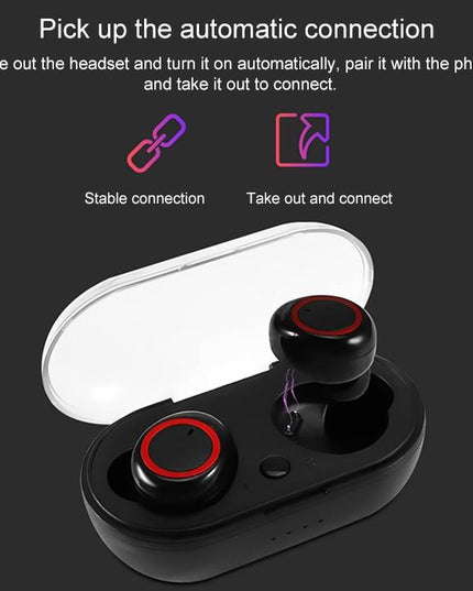 Wireless Stereo Bluetooth Headset With Charging Case - Bth-K08 Tws V5.0-1915198321992011781