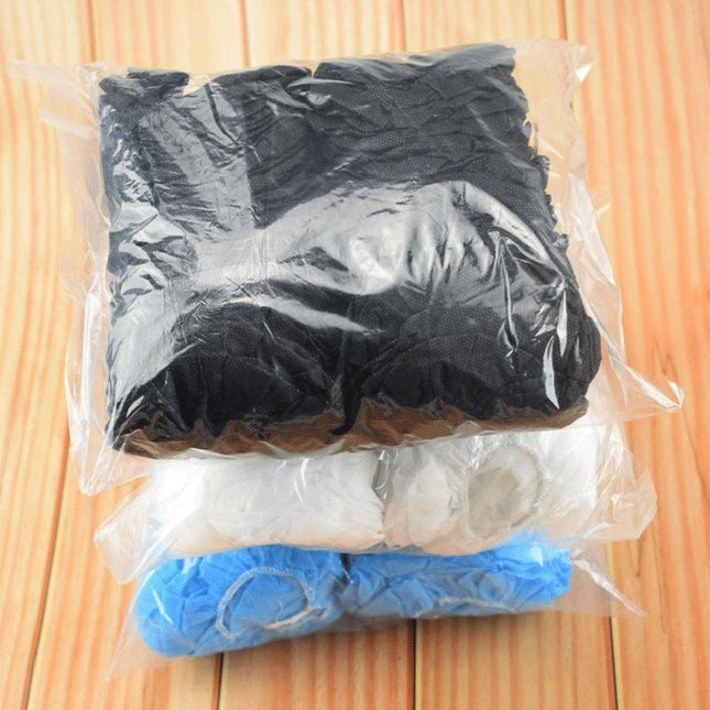 Black Disposable Earphone Earmuffs - Dust & Sweat Proof Breathable-1915196776139329540