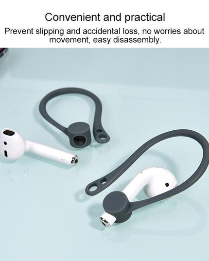 Anti-Lost Wireless Headphones With Lanyard For Apple 1 / 2 - White-1915196639912529923