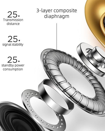 Silver Binaural Tws Bluetooth 5.0 Earphones - T03S Pride Version-1915196597621362692