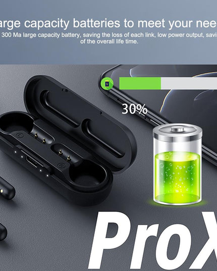 Waterproof Bluetooth Earphones With Noise Reduction And Charging Box-1915196626956324866