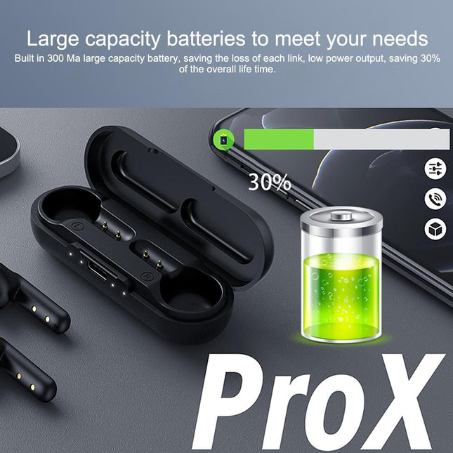 Waterproof Bluetooth Earphones With Noise Reduction And Charging Box-1915196626956324866