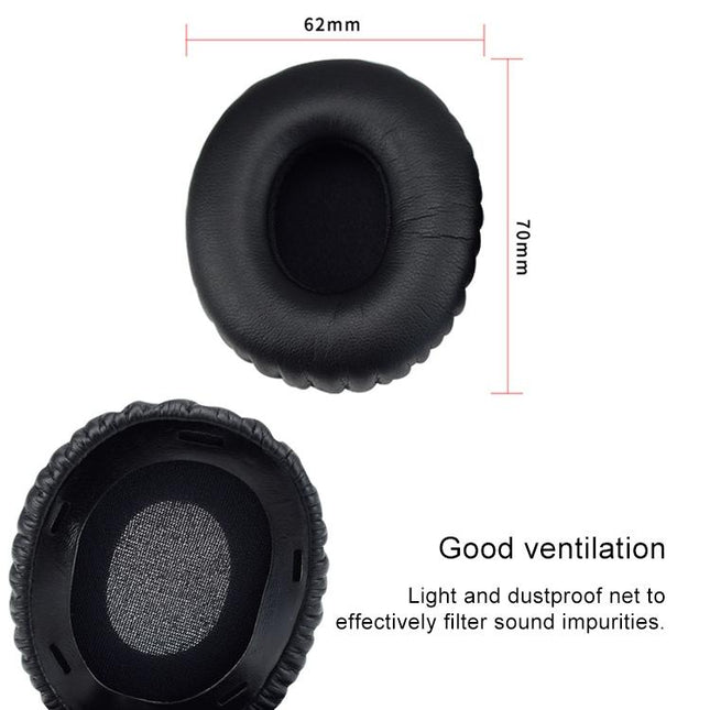 2-Pack Headphone Case With Card Buckle For Sony Mdr-10Rc - Black-1915196711668682755