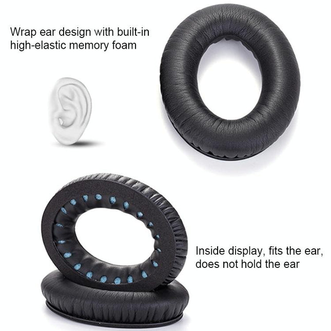 Soft Earmuff Headphone Jacket For Bose Qc2 / Qc15 / Ae2 / Qc25 - 1 Pair-1915198003396874243