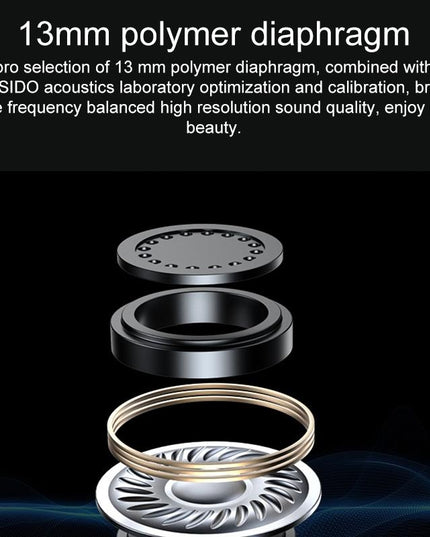 Wireless Bluetooth 5.0 Earphones With Led Display - Black-1915196796813053954