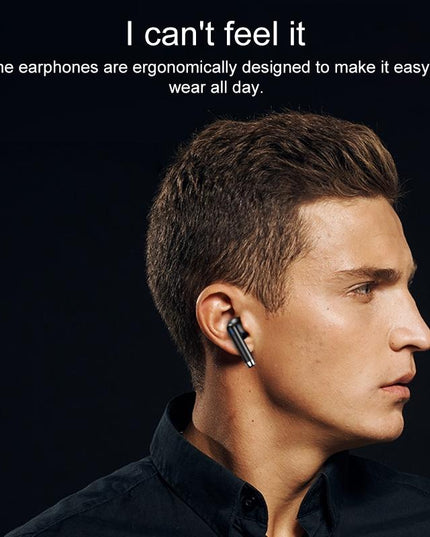 Wireless Bluetooth 5.0 Earphones With Led Display - Black-1915196796813053957