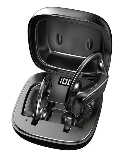 Wireless Bluetooth Earphones With Magnetic Charging Case & Digital Display-1915197253488873472