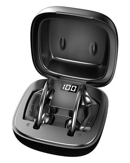 Wireless Bluetooth Earphones With Magnetic Charging Case & Digital Display-1915197253488873473