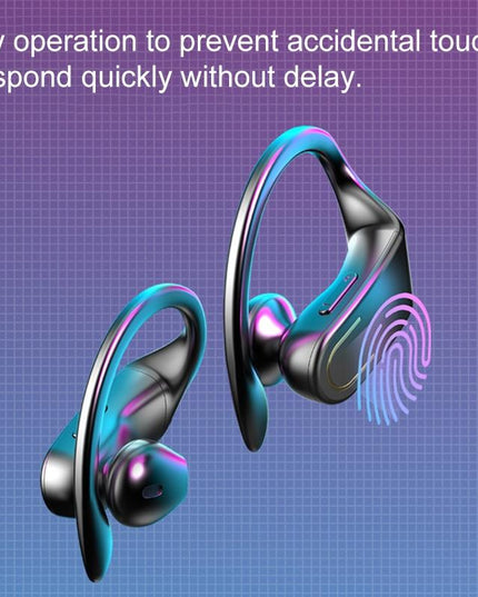 Wireless Bluetooth Earphones With Magnetic Charging Case & Digital Display-1915197253488873480