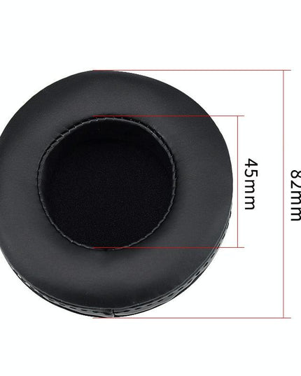 2-Pack Thickened Earphone Cushion Covers For Skullcandy Hesh 2.0 With Mesh - Black-1922443453359329282