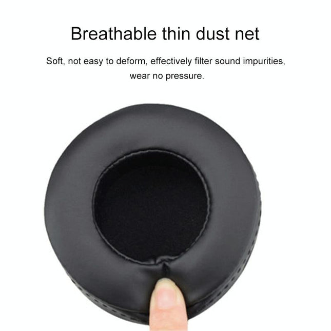 2-Pack Thickened Earphone Cushion Covers For Skullcandy Hesh 2.0 With Mesh - Black-1922443453359329284