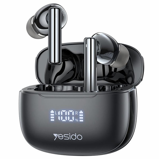 Wireless Bluetooth 5.0 Earphones With Anc And Led Display-1915198045578989568