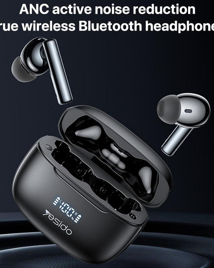Wireless Bluetooth 5.0 Earphones With Anc And Led Display-1915198045578989569