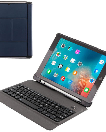Detachable Bluetooth Keyboard & Leather Tablet Case For Ipad Air / Pro 9.7 - Blue-1915196570115117065