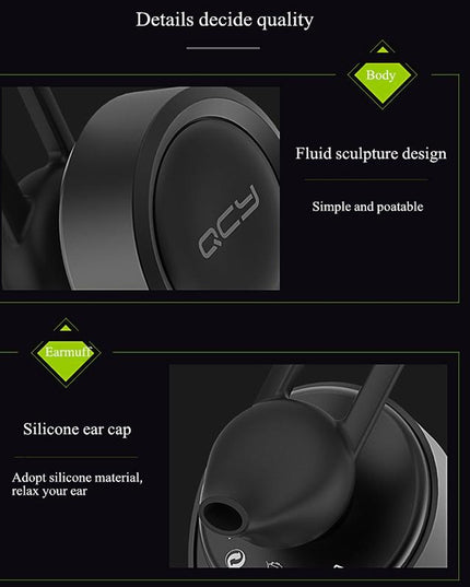 Wireless Bluetooth Earphone With Mic - 10M Range-1915196496706408453