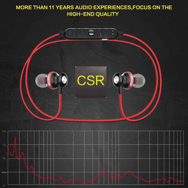 Wireless Magnetic Sport Earphones With Bluetooth Control-1915196542009085959
