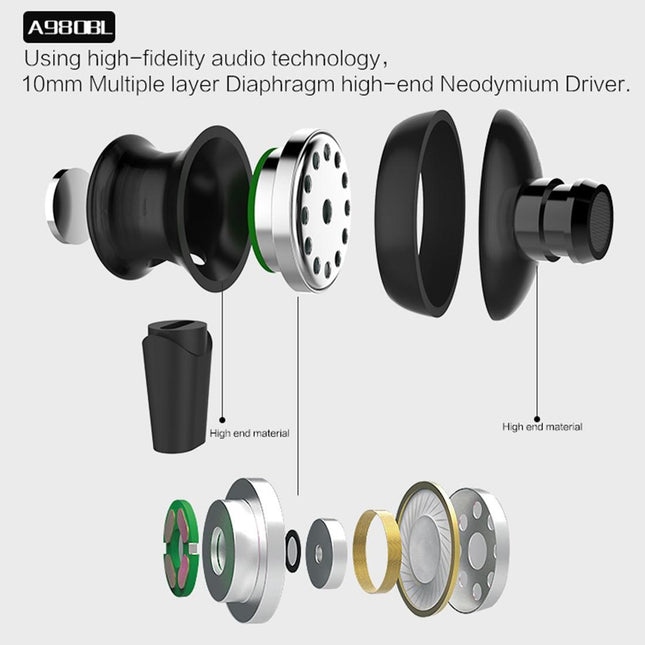 Wireless Magnetic Sport Earphones With Bluetooth Control-1915196542009085960