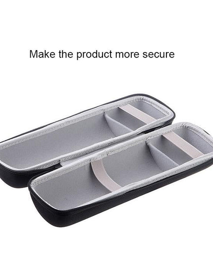 Portable Zipper Case For Jbl Charge 3 Speaker - Black Leather-1915196497486548995