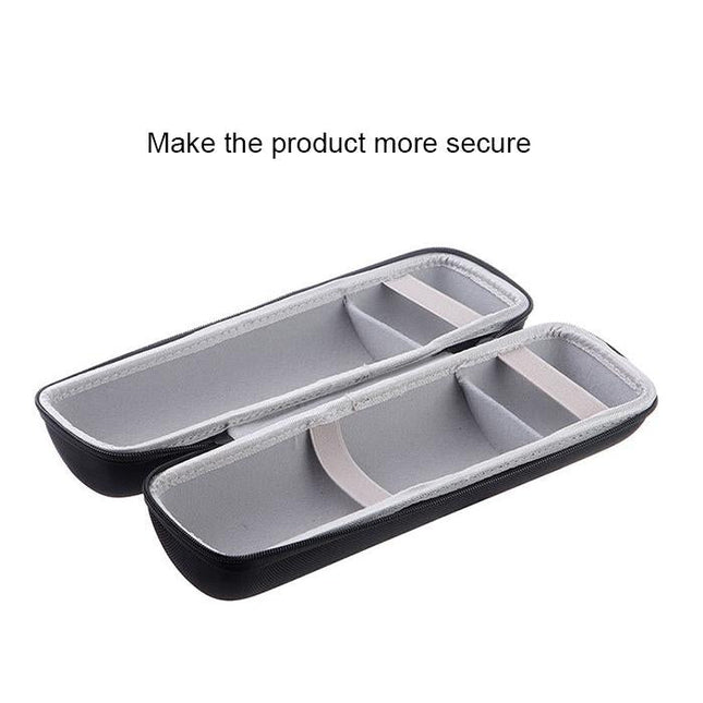 Portable Zipper Case For Jbl Charge 3 Speaker - Black Leather-1915196497486548995