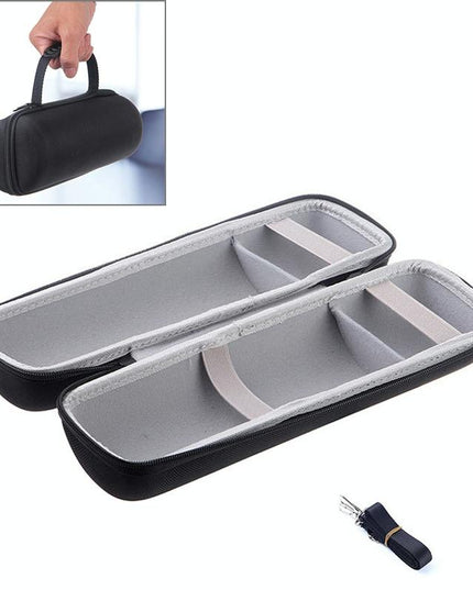 Portable Storage Bag & Silicone Cover For Jbl Charge 3 Speaker - Grey-1915196547767865351