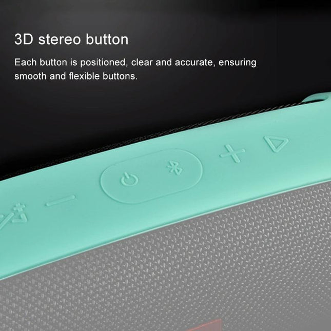 Shockproof Silicone Case For Jbl Charge 4 Bluetooth Speaker - Black-1915196789145866244
