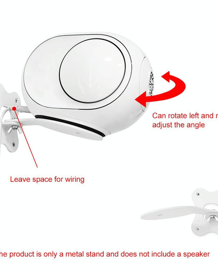 Wall-Mounted Metal Bracket For Devialet Phantom Ii 95Db Bluetooth Speaker-1915197538873511939