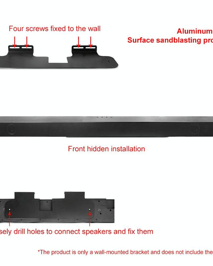Wall-Mounted Metal Bracket For Samsung Hw-Q990B Speaker-1915197287114608644